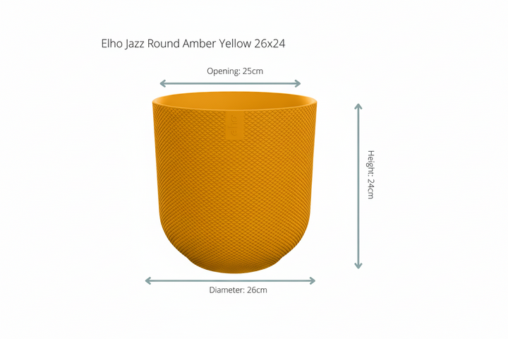 Combi deal - Kentia palm inclusief elho Jazz Round - 160cm