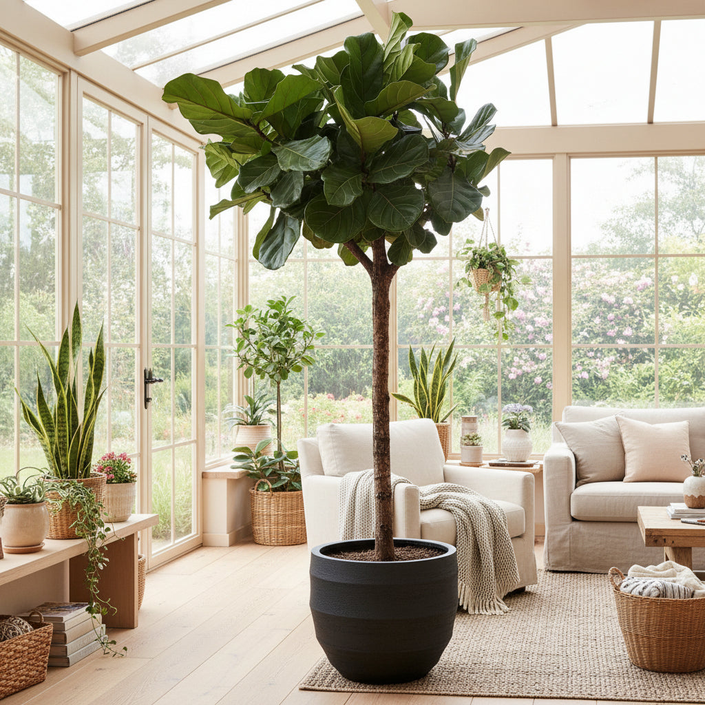 Ficus Lyrata XXXL - 300cm - Figuier lyre - Plante d'intérieur