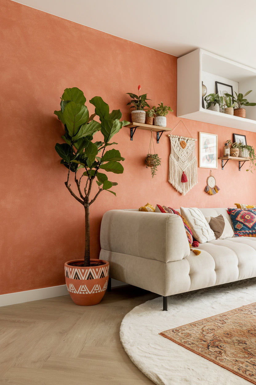 Ficus Lyrata arbre XL - 180cm - Figuier lyre - Plante d'intérieur