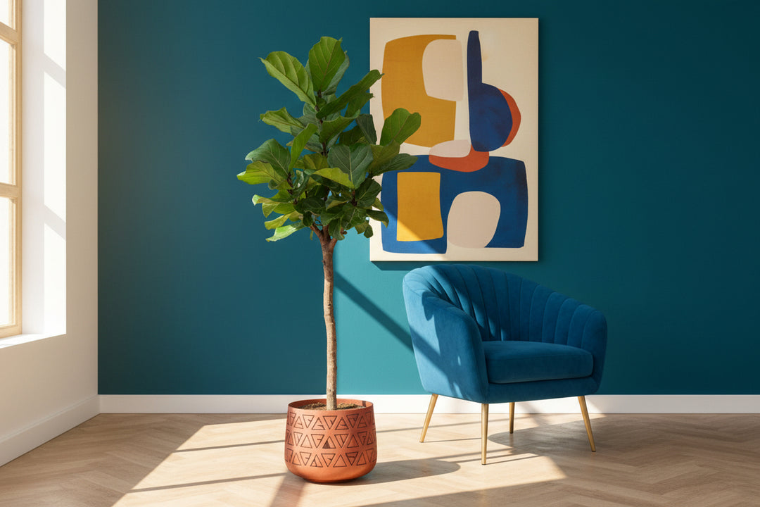 Ficus Lyrata arbre XL - 180cm - Figuier lyre - Plante d'intérieur