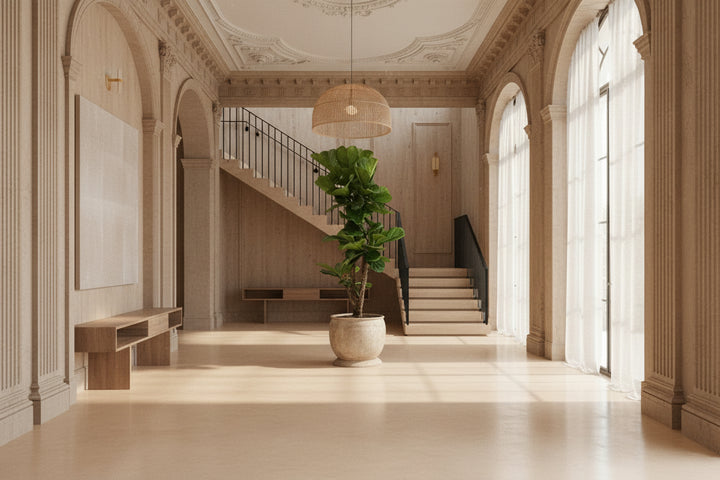 Ficus Lyrata vertakt - 200cm - Vioolbladplant - Kamerplant