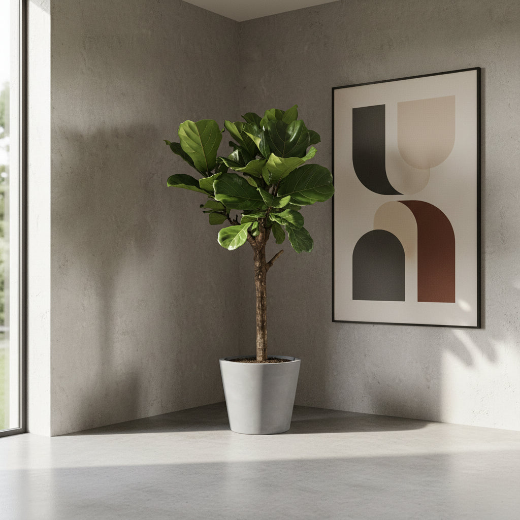 Ficus Lyrata arbre XL - 180cm - Figuier lyre - Plante d'intérieur