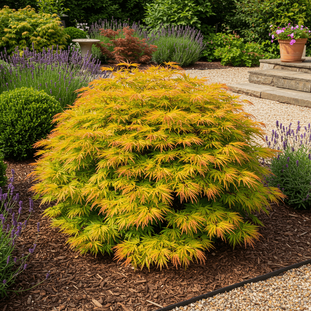 Érable japonais Summergold - Jaune - 70cm - Acer Palmatum Extérieur