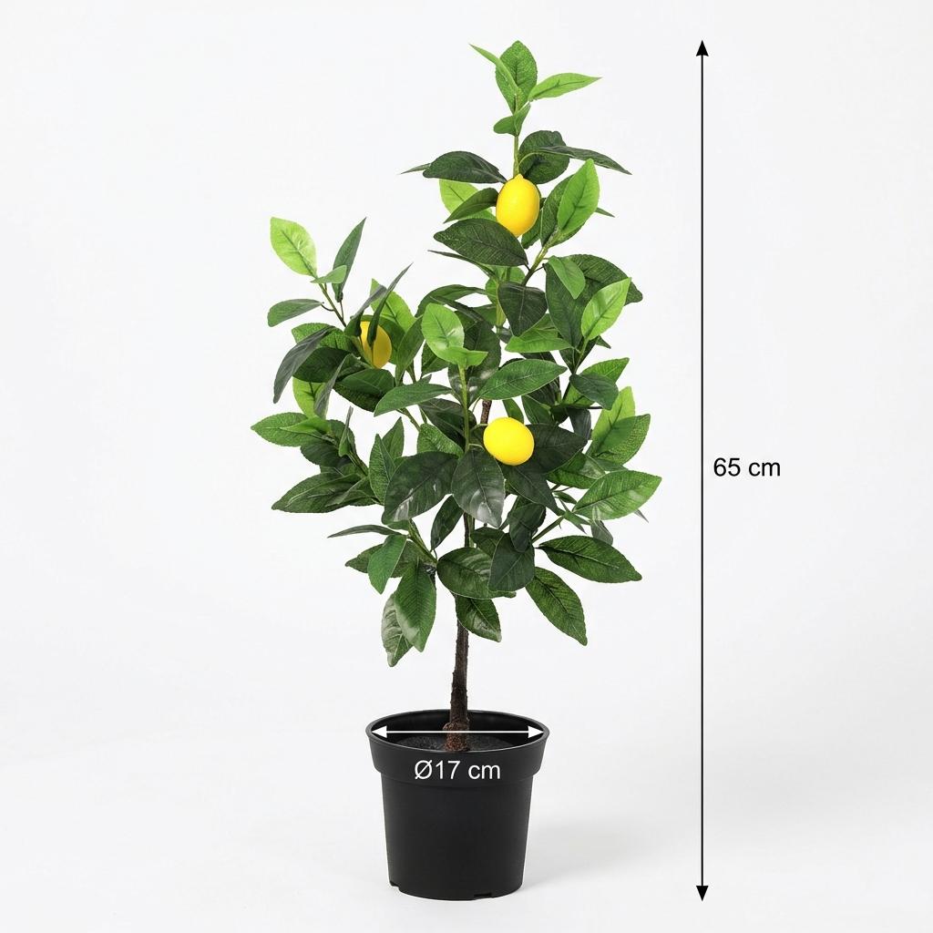 Citroenboom - 65cm- Kunstplant - Nep Plant Interieur