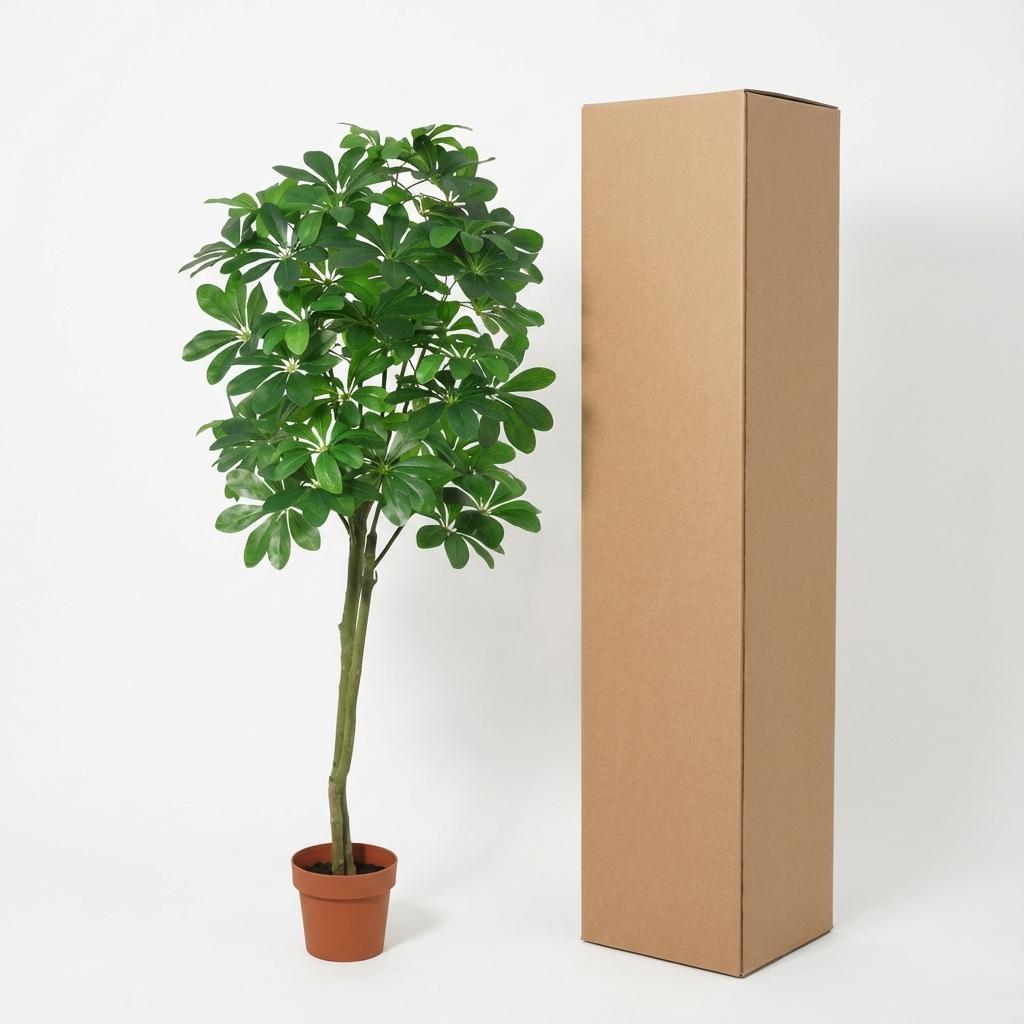 Pachira Aquatica - 150cm- Kunstplant - Geldboom - Nep Plant Interieur