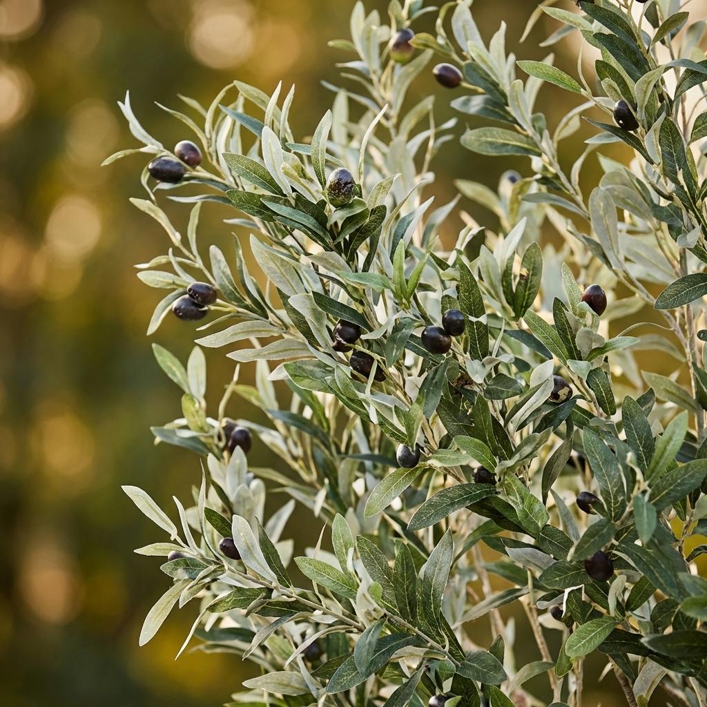 Kunstplant - Olea europaea - Olijfboom - 180 cm