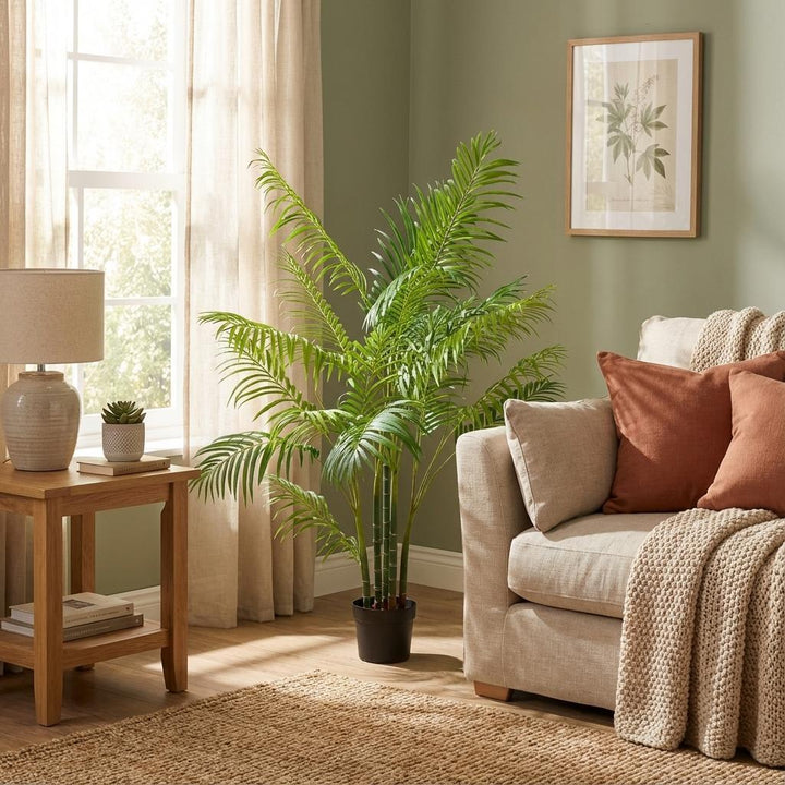 Areca - 190cm - Kunstplant - Goudpalm - Kamerplant Kopen