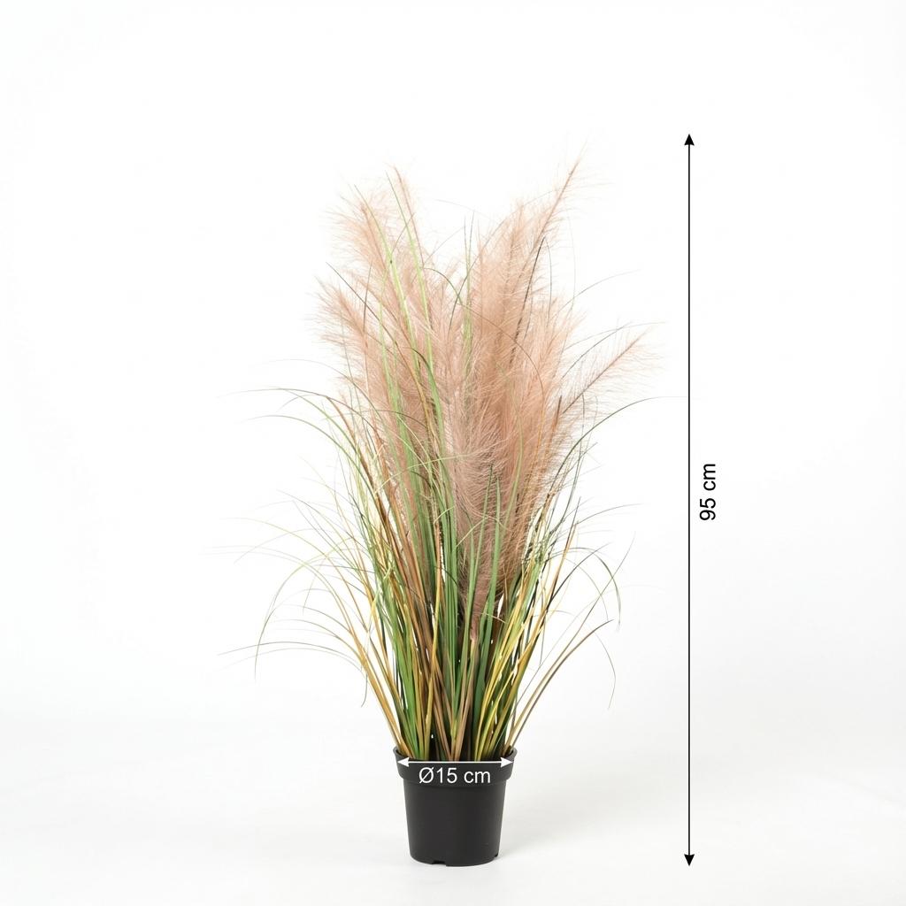 Phragmites grass - 95cm- Kunstplant - Nep Plant Interieur