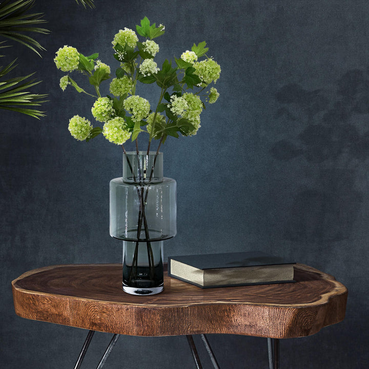 Kunstbloemen Viburnum Tak Crème – 75cm | Bloesem Set van 4