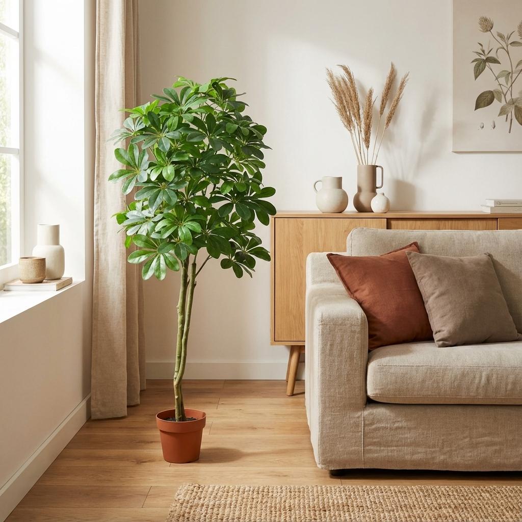 Pachira Aquatica - 150cm- Kunstplant - Geldboom - Nep Plant Interieur