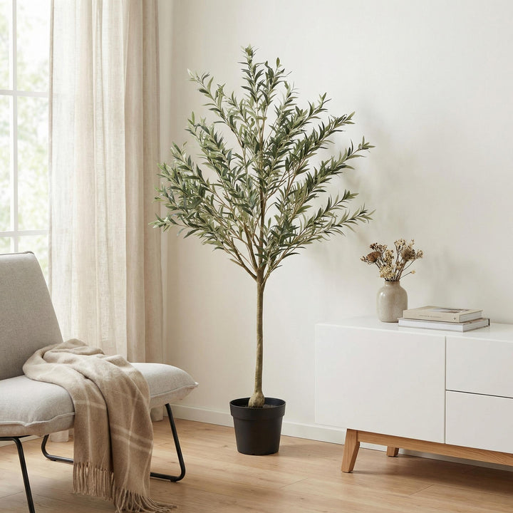 Kunstplant Olijfboom - 172cm - Nep Plant Interieur
