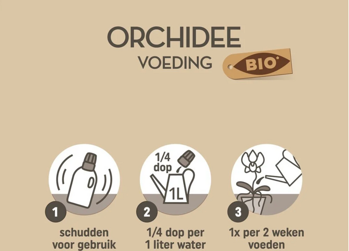Pokon bio orchidee voeding 250 ml - Plantenverzorging