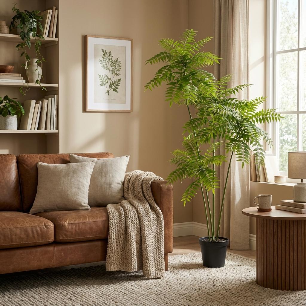 Mahonia - 185 cm - Kunstplant - Nep Plant Interieur
