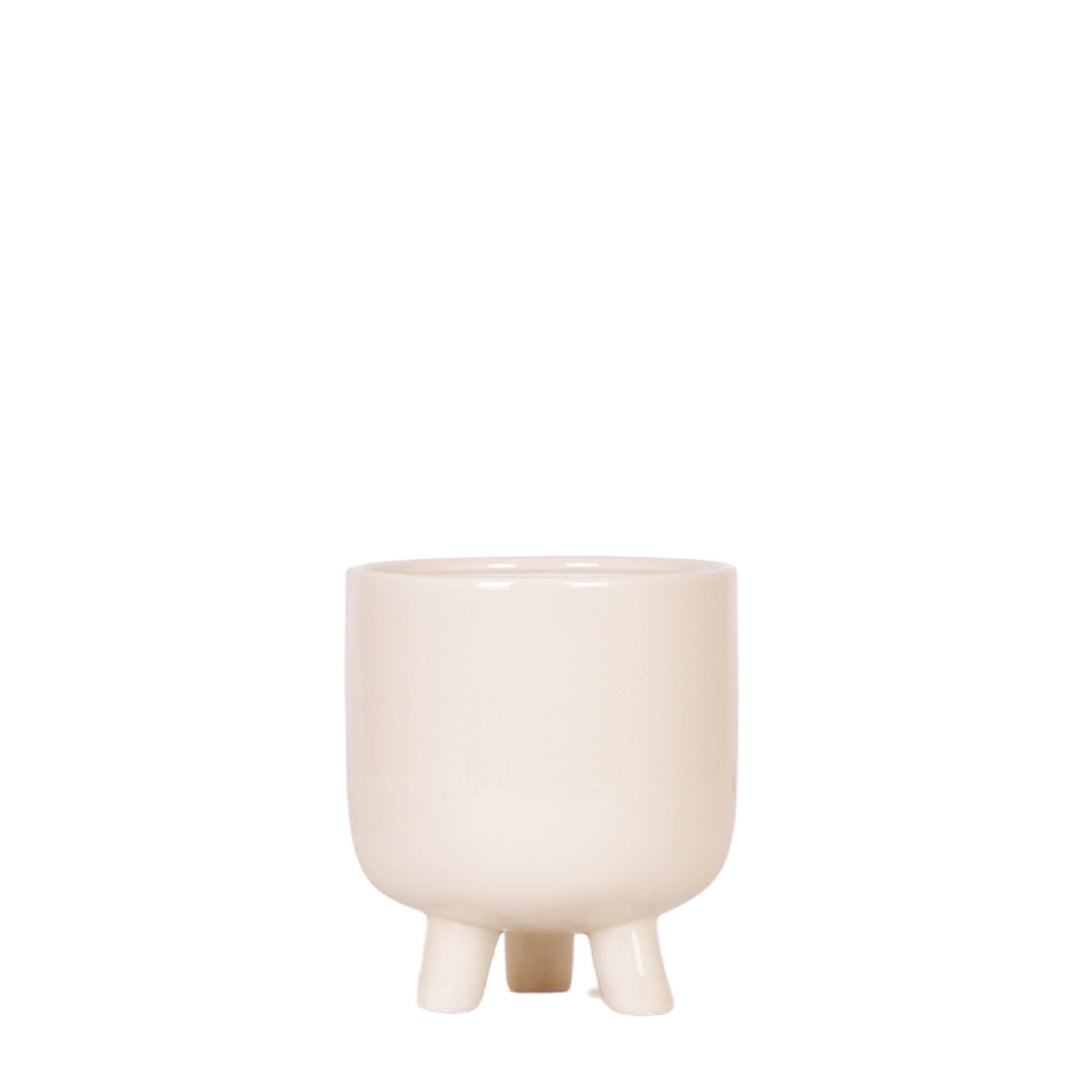 Gummy pot travertine - Ø12cm - Sierpot Kamerplant - Plantenpot