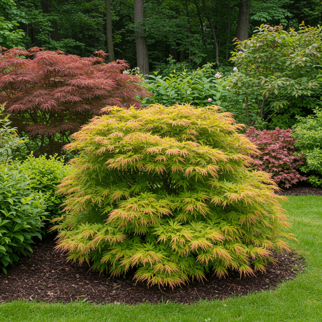 Érable japonais Methamorphosa - Vert - 70cm - Acer Palmatum Extérieur