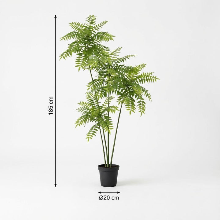 Mahonia - 185 cm - Kunstplant - Nep Plant Interieur