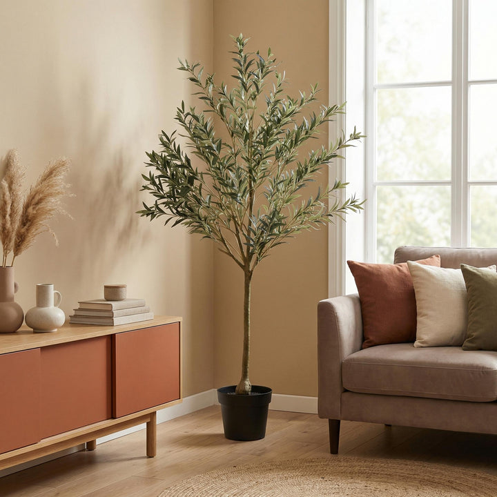 Kunstplant Olijfboom - 172cm - Nep Plant Interieur