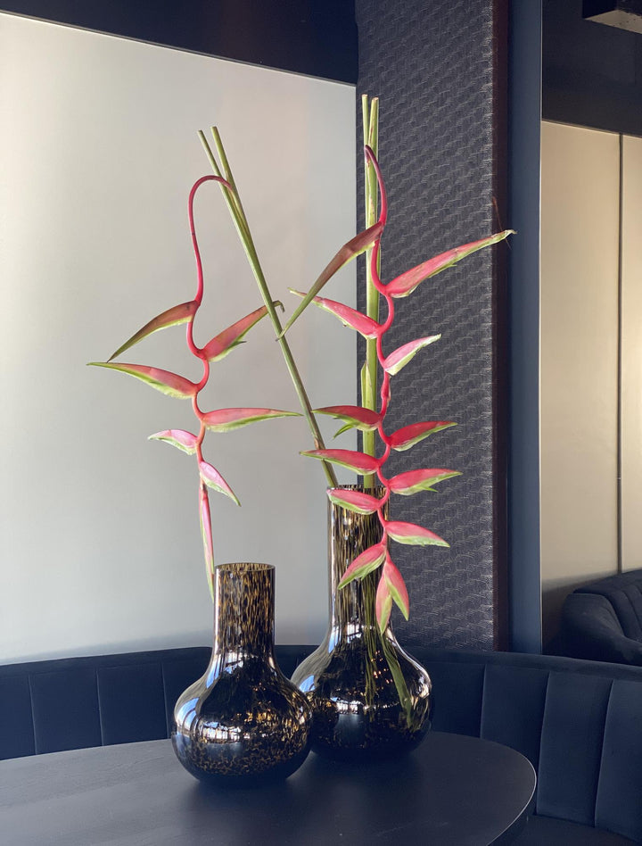 Vaas glas - Cheetah - Bloempot Kamerplant - Plantenpot