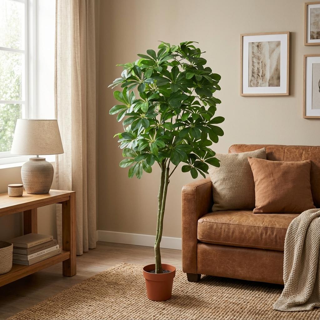 Pachira Aquatica - 150cm- Kunstplant - Geldboom - Nep Plant Interieur