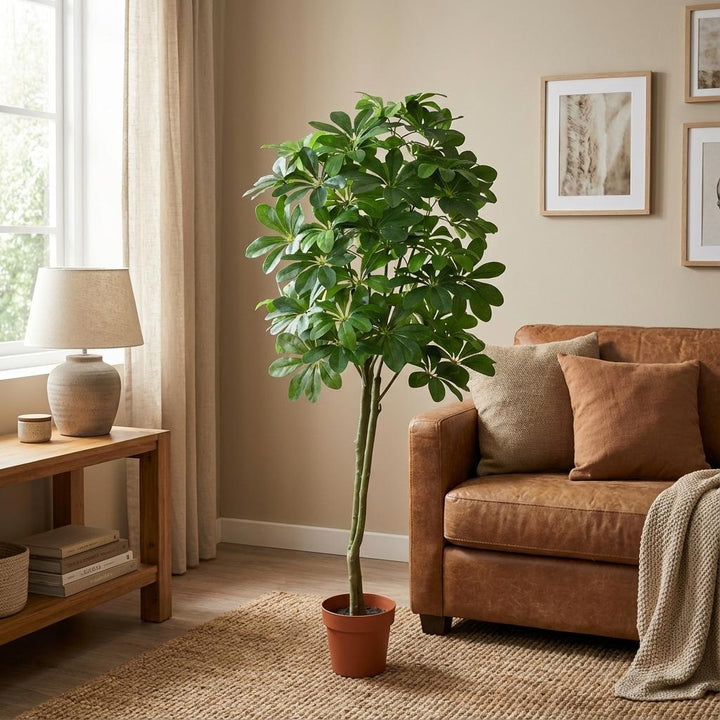 Pachira Aquatica - 150cm- Kunstplant - Geldboom - Nep Plant Interieur