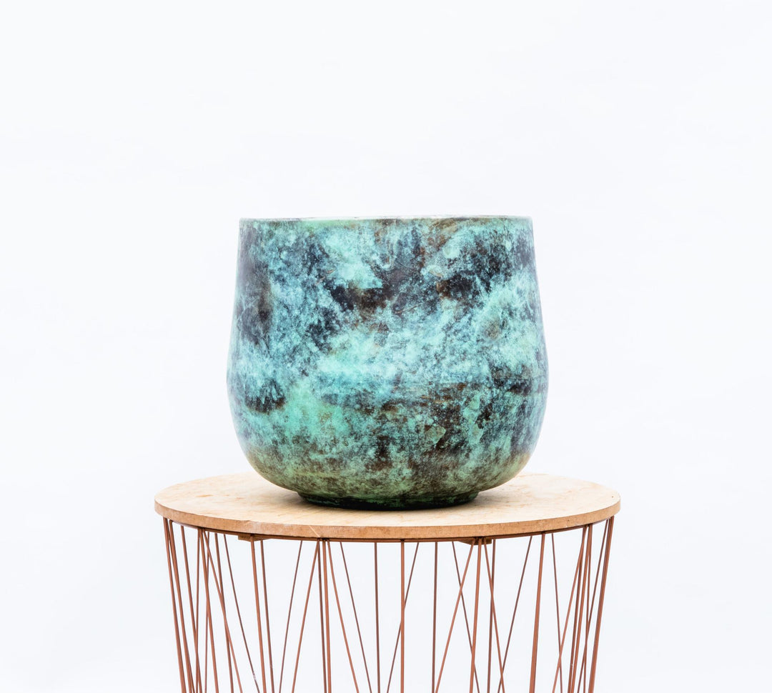 Elisa Mystic Green – Ø44 x H39cm - Decoratieve Bloempot